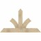 Ekena Millwork Richland Rough Sawn Timber Gable Bracket, Douglas Fir, 60"W x 35"H x 4"D x 6"F, 14/12 Pitch GBW060X35X0406RIC00RDF - alternate 1